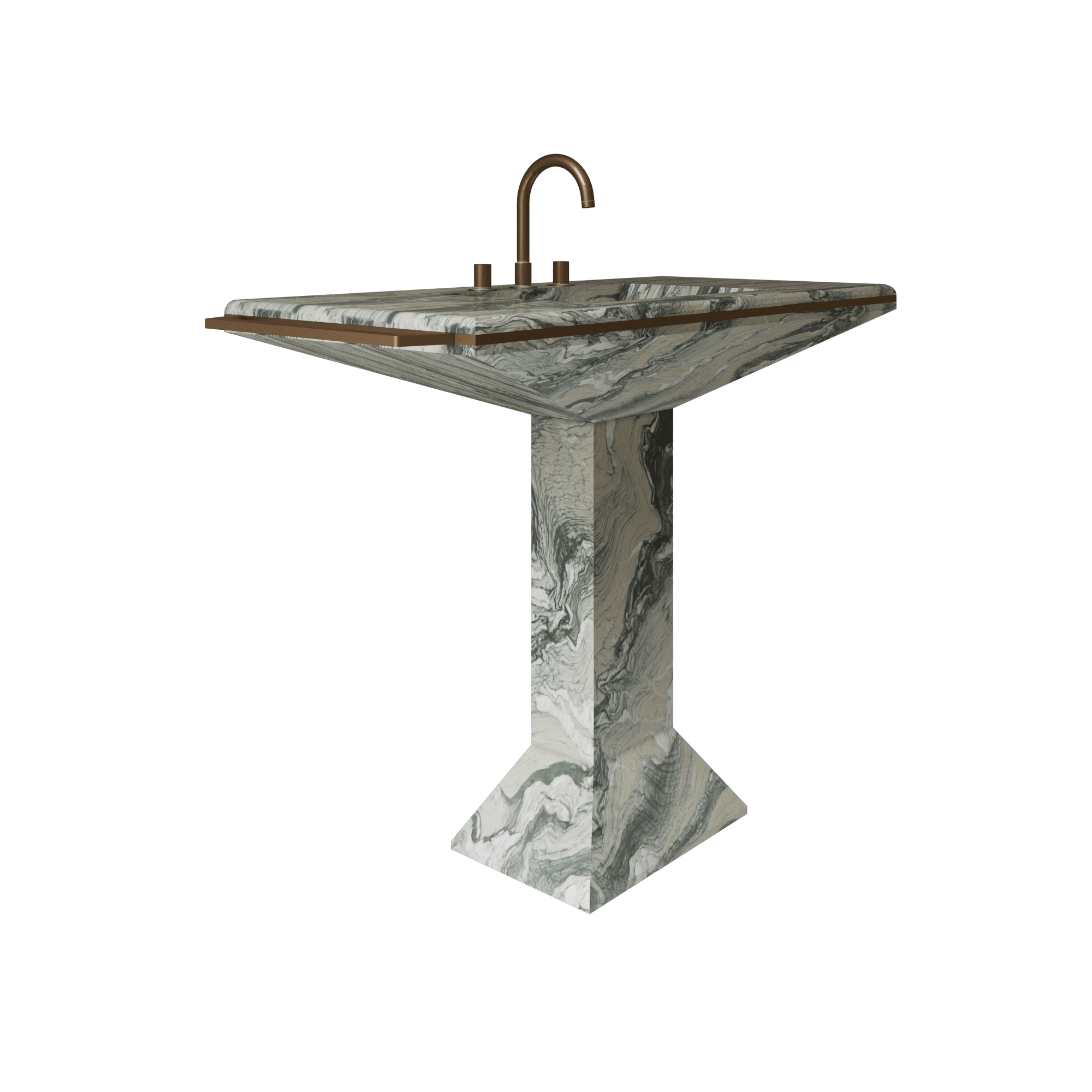 Sebastian Pedestal - Marmi Natural Stone