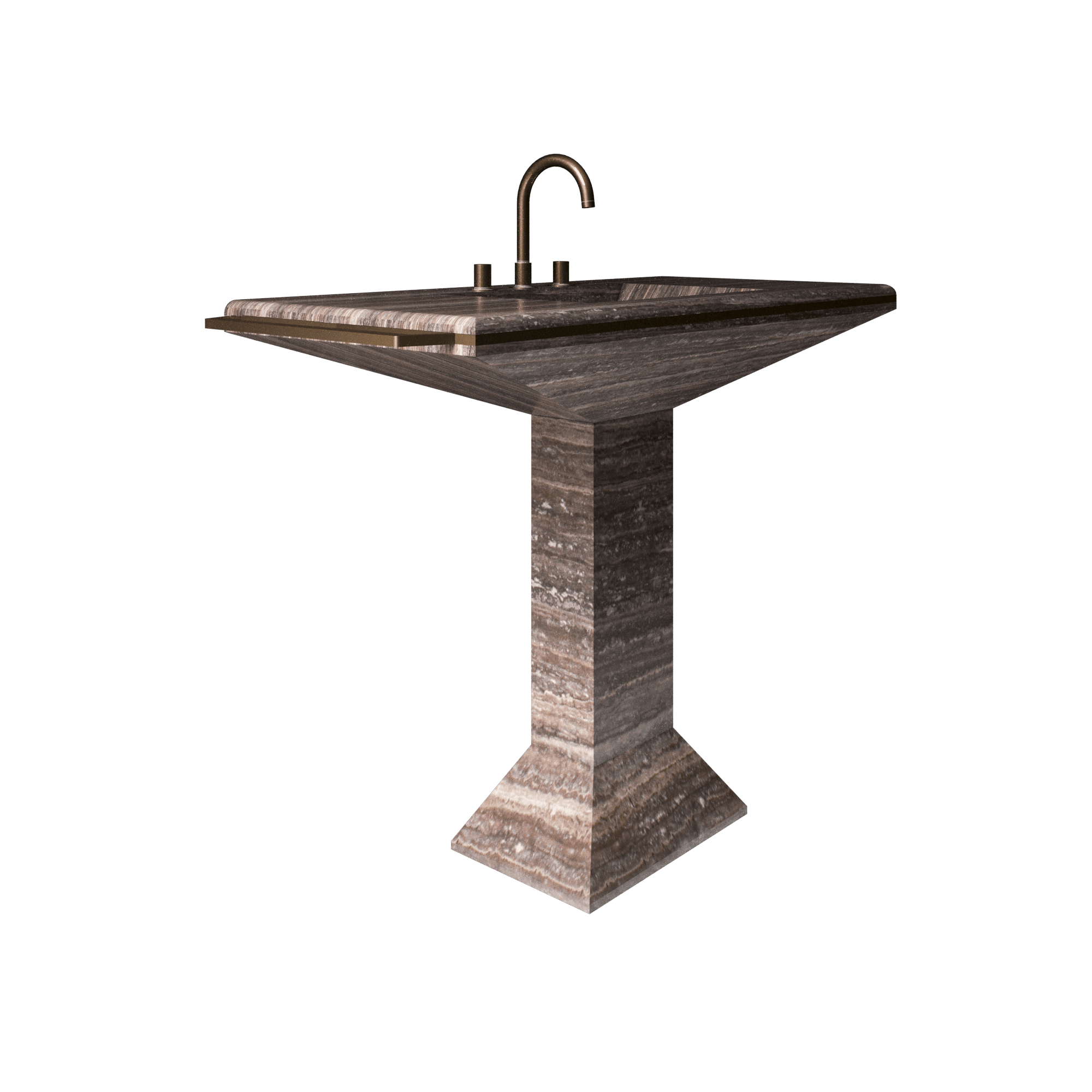 Sebastian Pedestal - Marmi Natural Stone